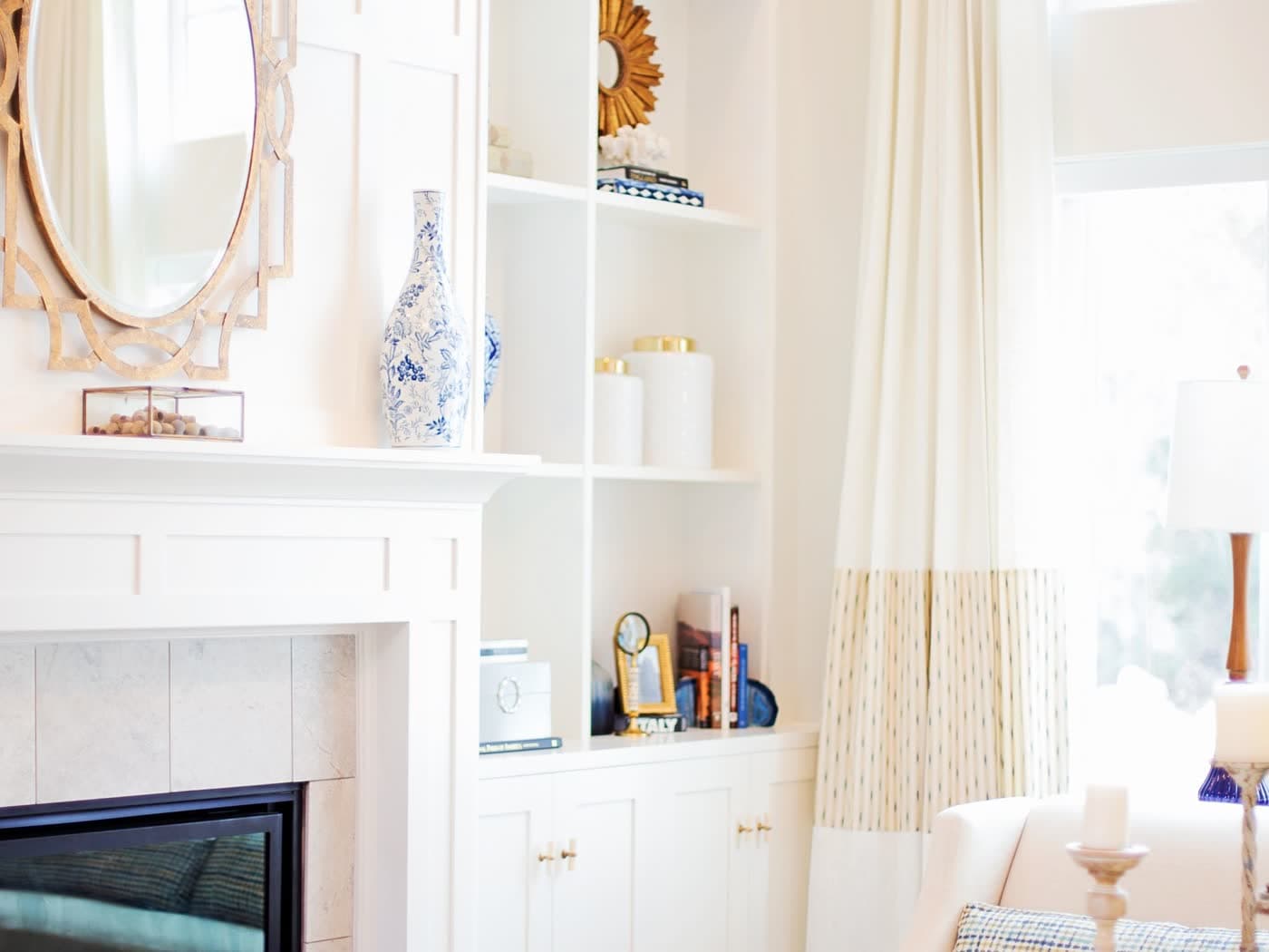 A bright, freshly cleaned living room with sunlight across the floor
